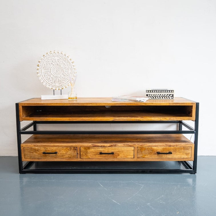 Dorothy Hand Carved Wooden TV Cabinet