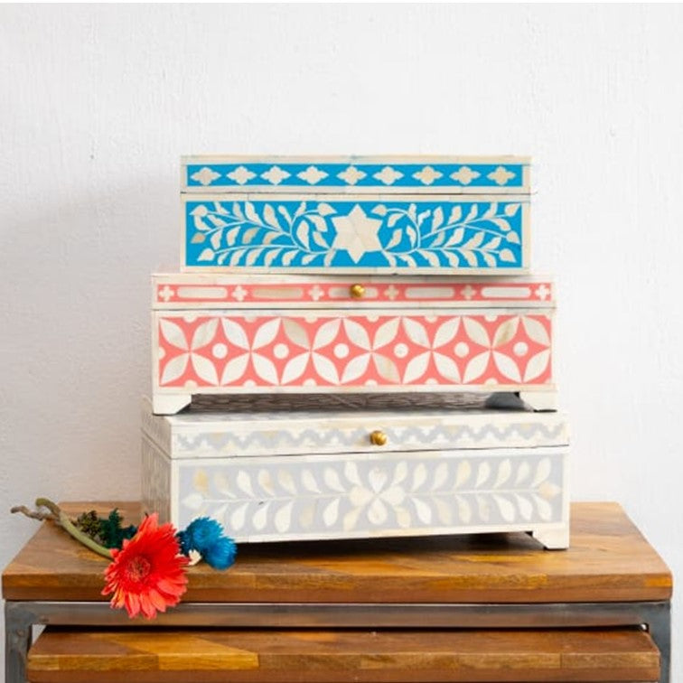 Briones Hand Carved Wooden Console Table