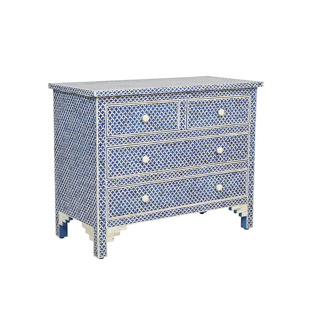 Martin Bone Inlay Chest of Drawer