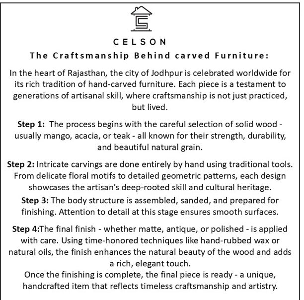 Luca Wooden Bedside Table