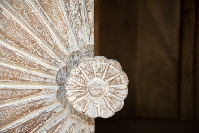 Jade Carved Side Board