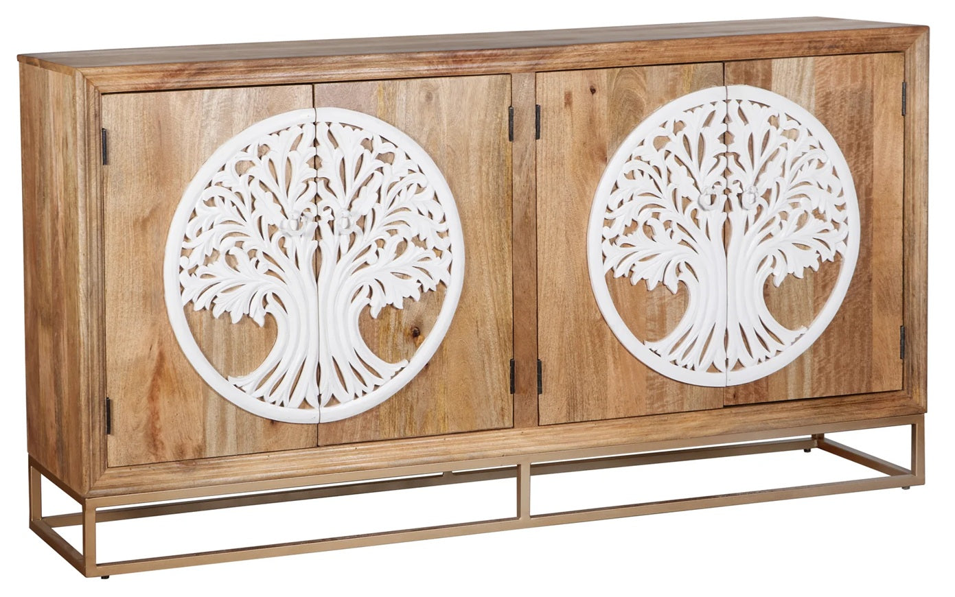 Laura Hand Card Wooden Sideboard