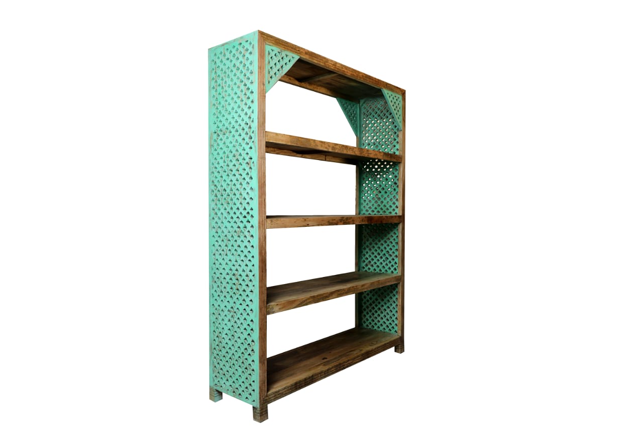 Ciba Carved Bookshelf