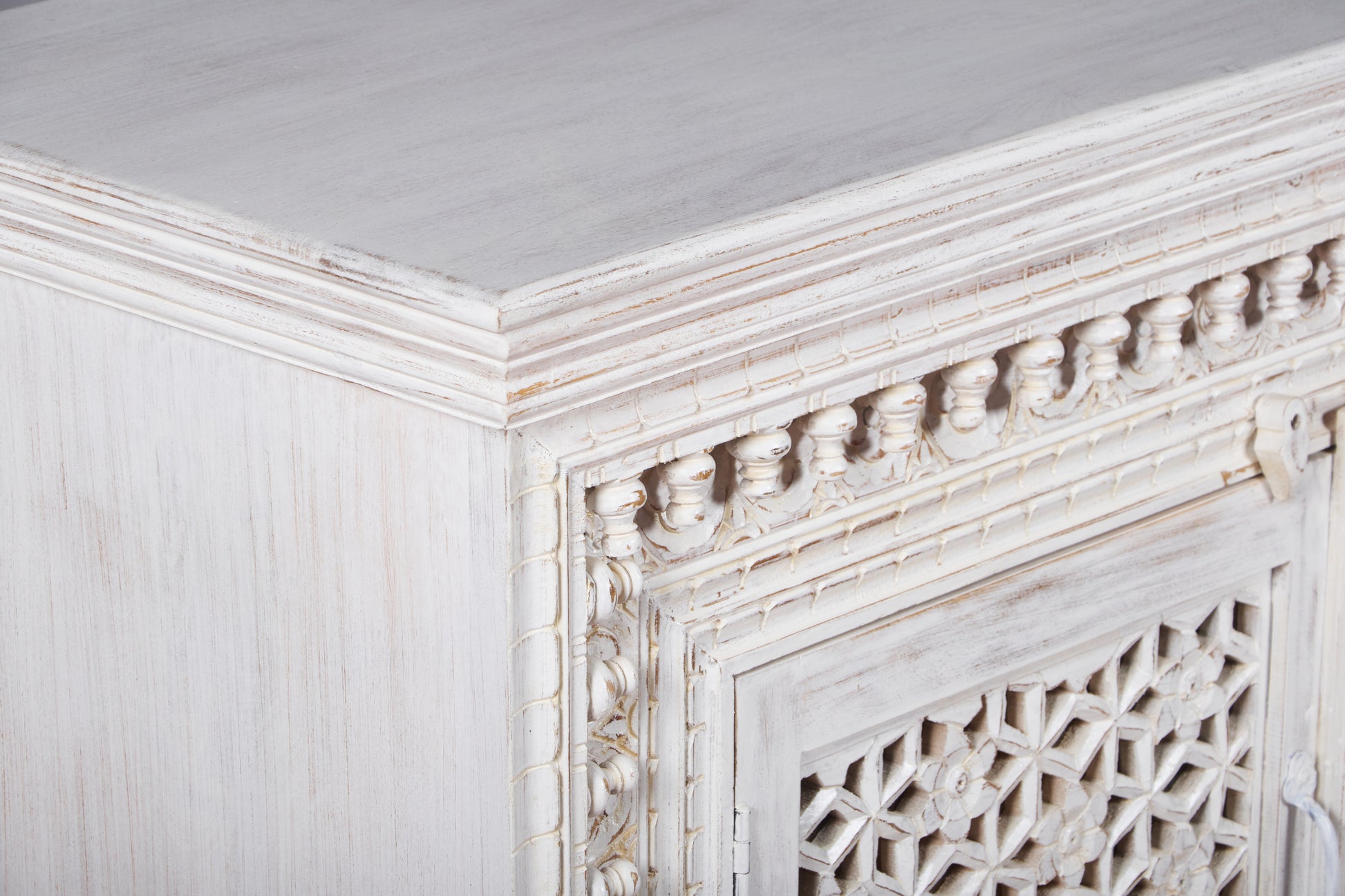 Anthony Hand Carved TV Cabinet