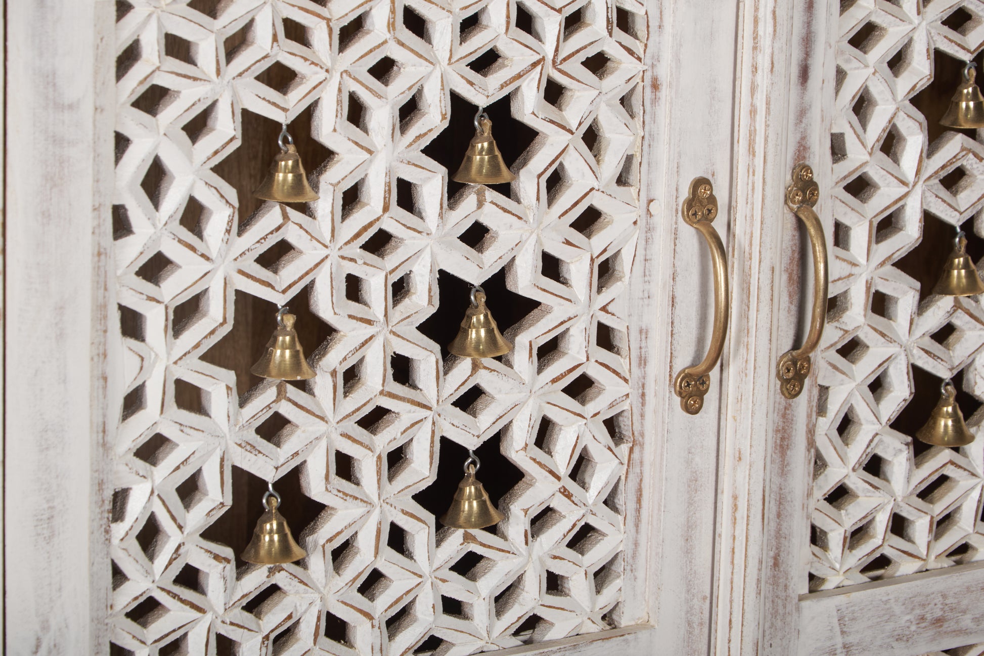 Pushpa Hand Carved Wooden Mandir