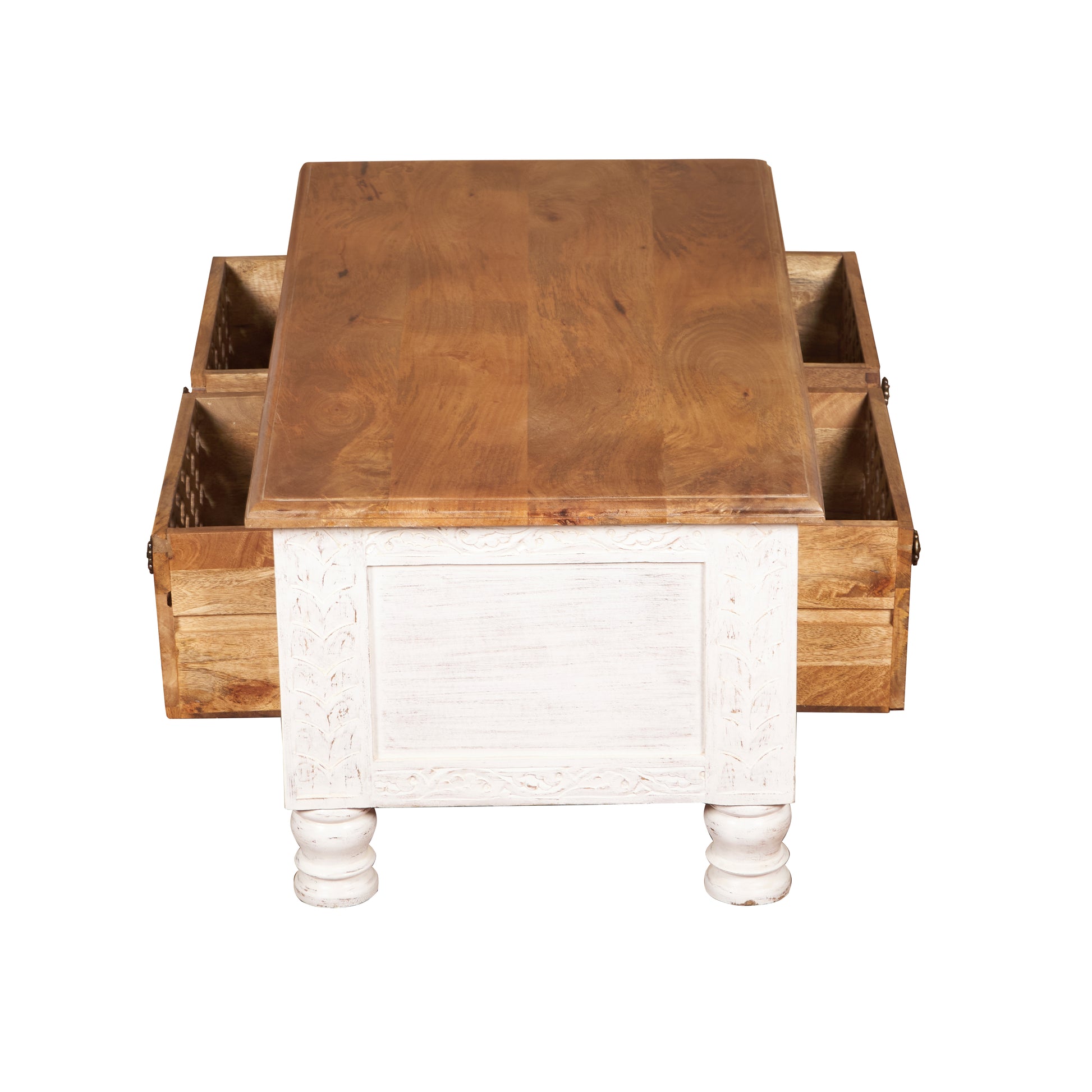 Milan Hand Carved Coffee Table