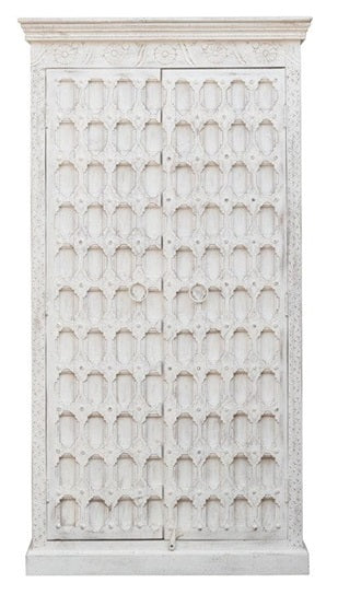 Alisha Hand Carved Almirah