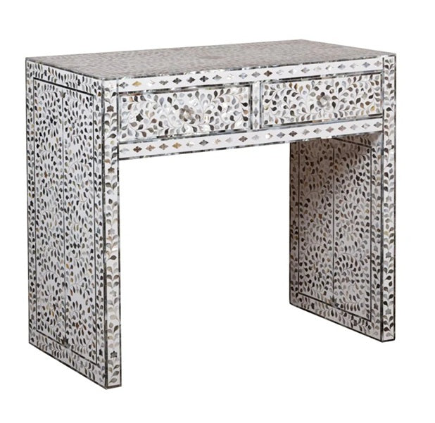 Vesper Mother of Pearl Inlay Console Table