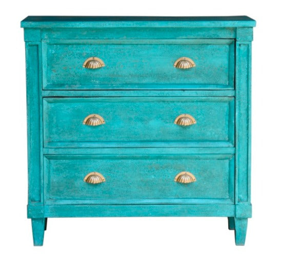 Marsha Carved Wooden Chest of Drawer