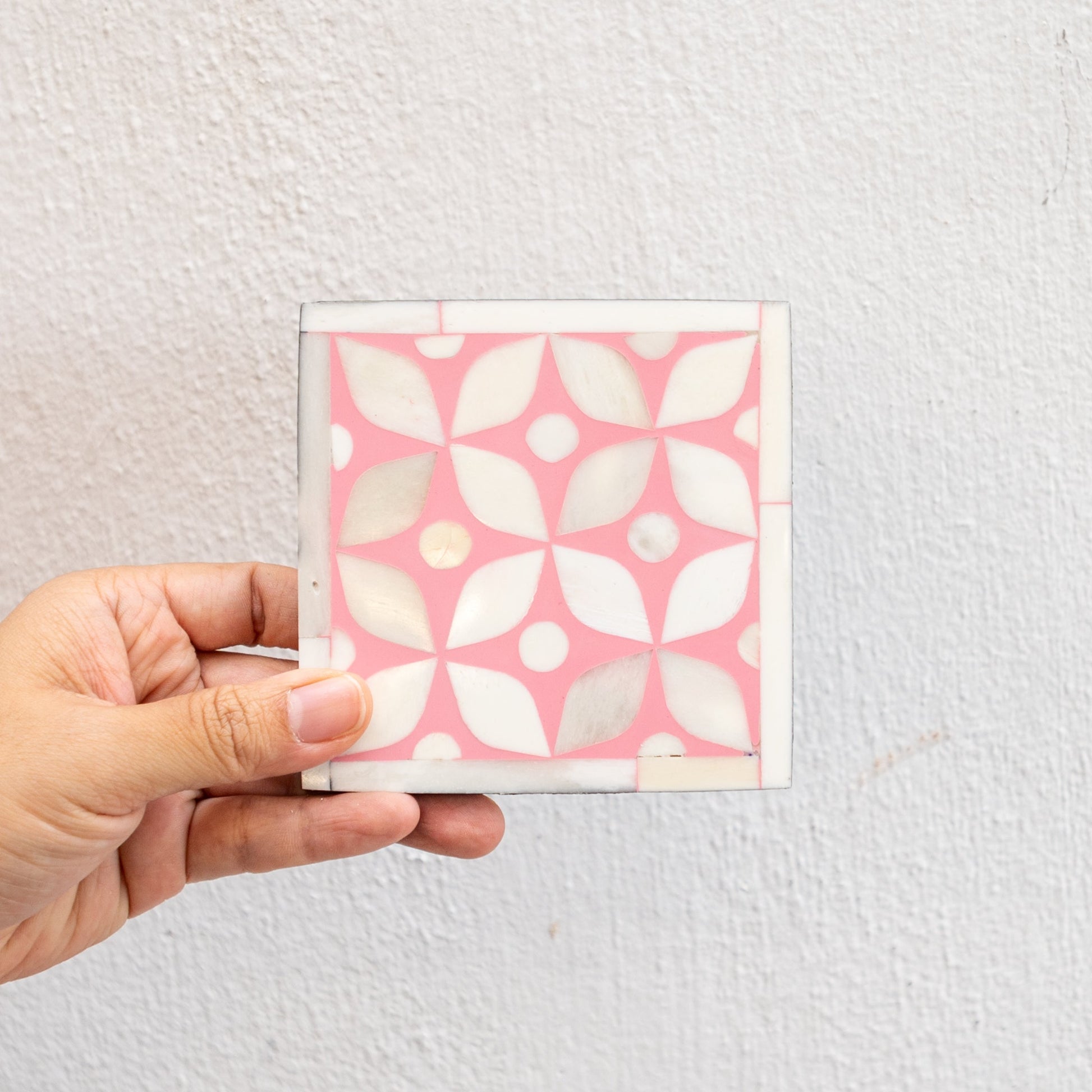 Andrew Bone Inlay Coaster