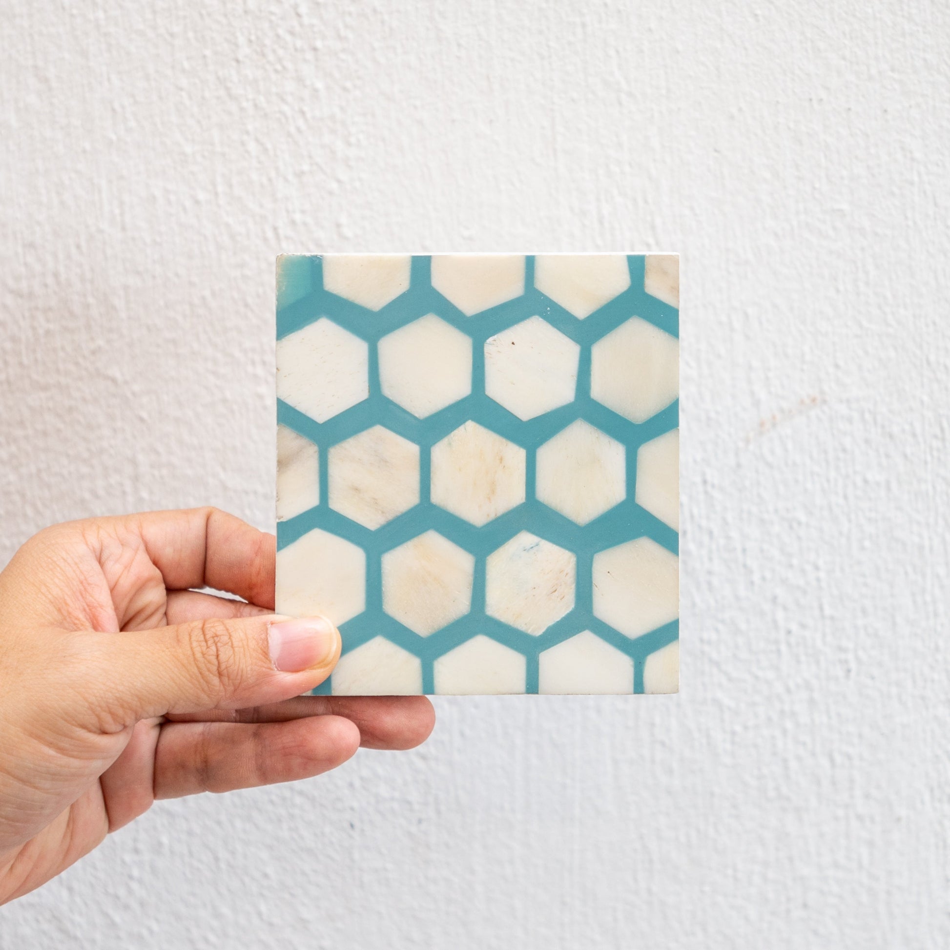 Andrew Bone Inlay Coaster