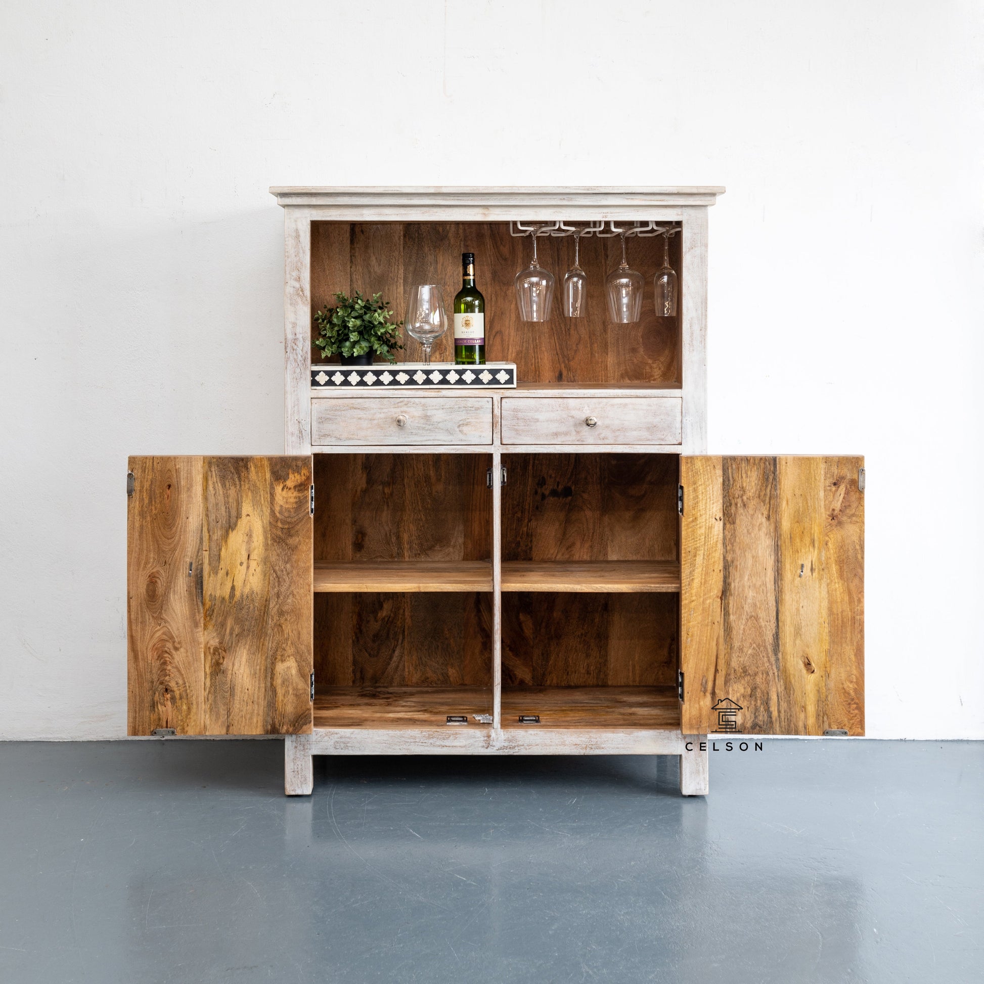 Sion Wooden Bar Counter