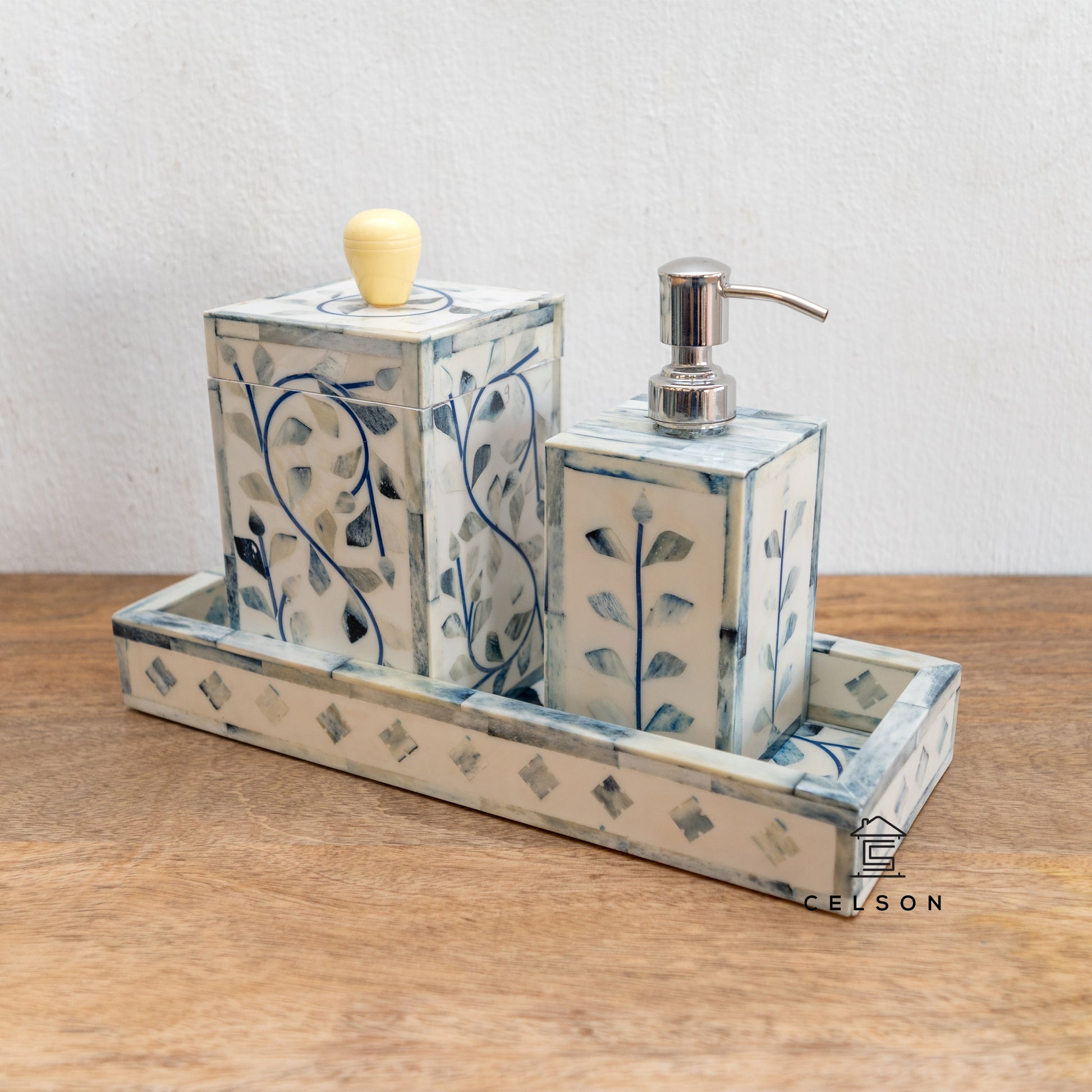 Mark Bone Inlay Vanity Accessories