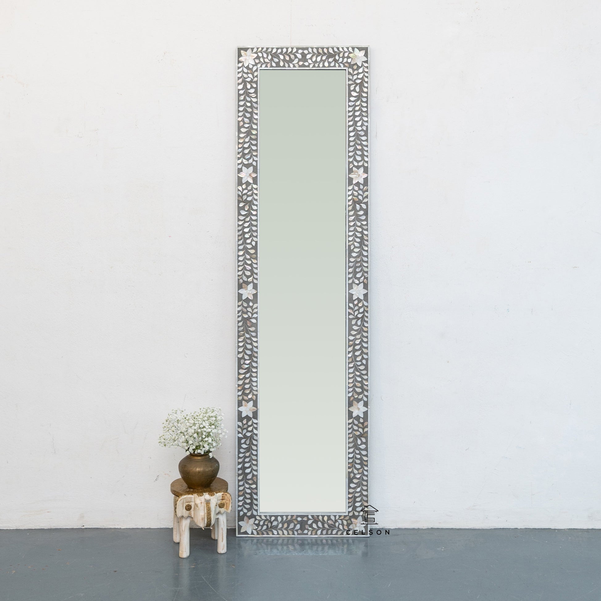 Mary Bone Inlay Mirror