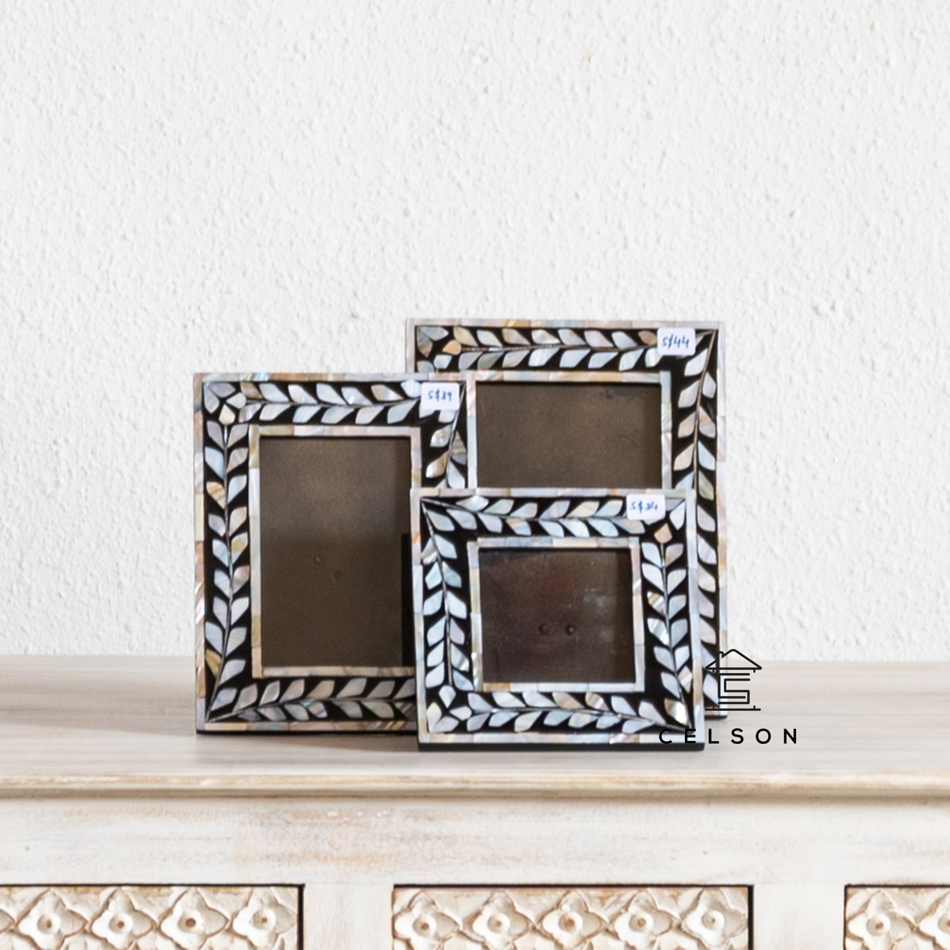 Simmone Mother of Pearl Inlay Photo Frame