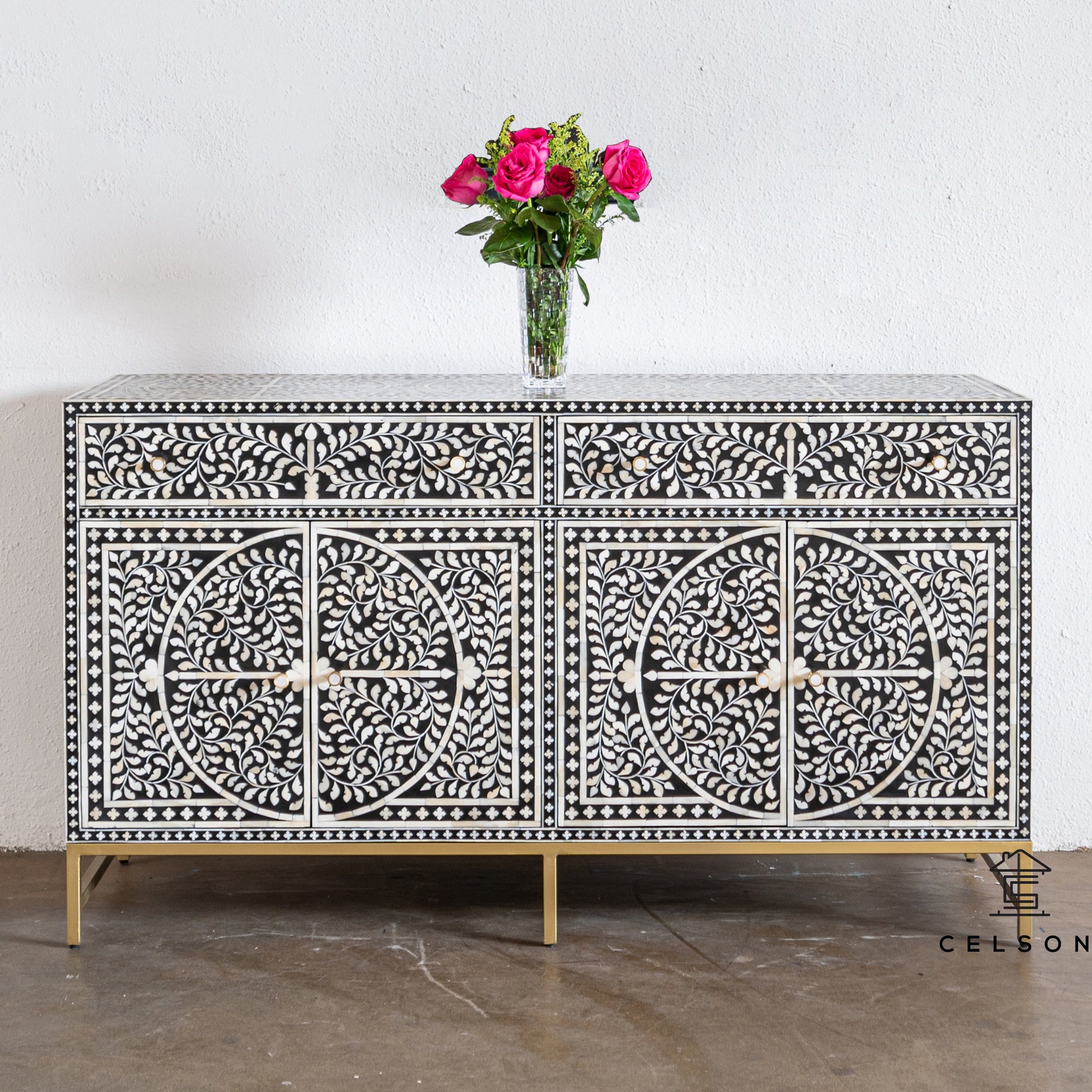Beaumont Bone Inlay Sideboard