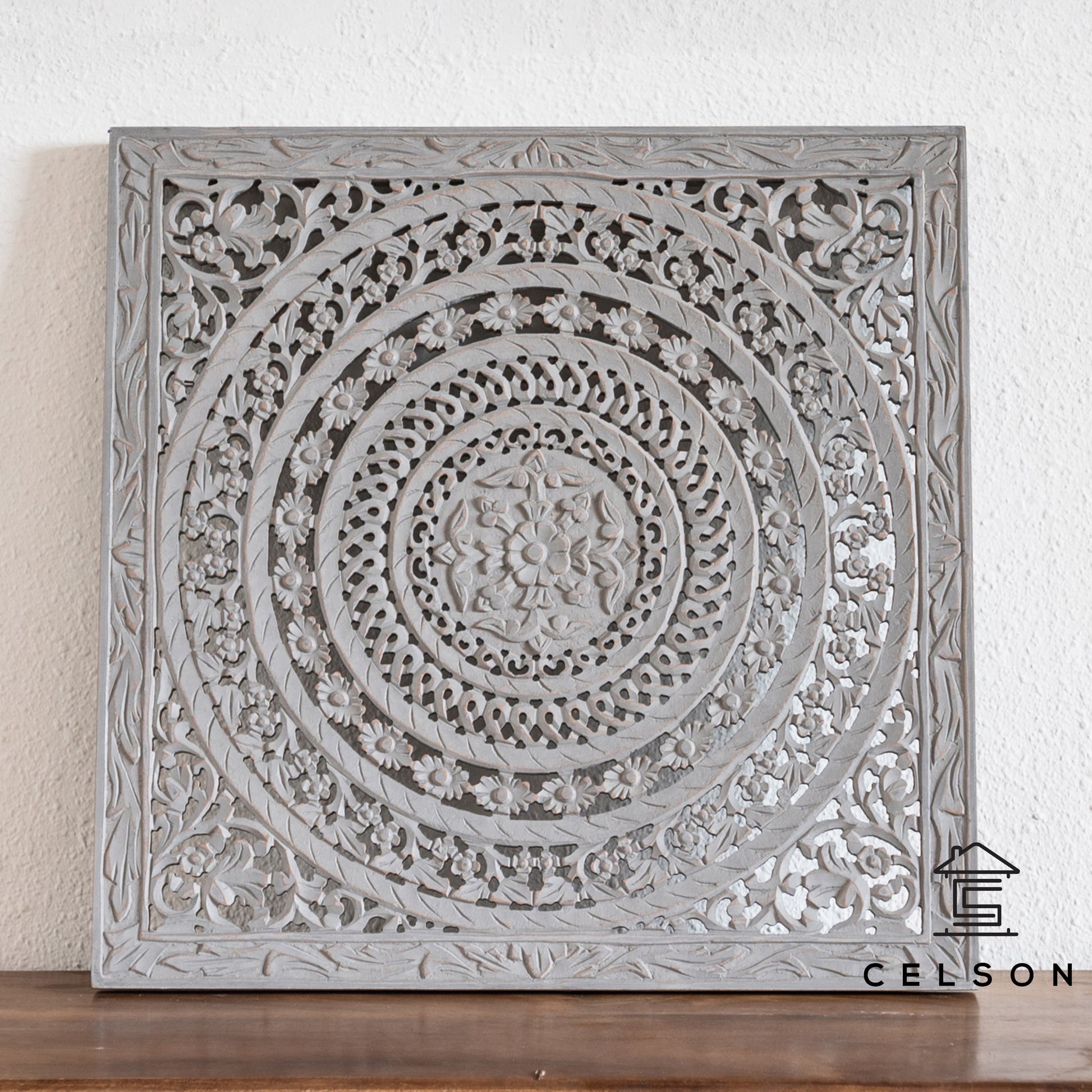 Liza Carved Wall Panel