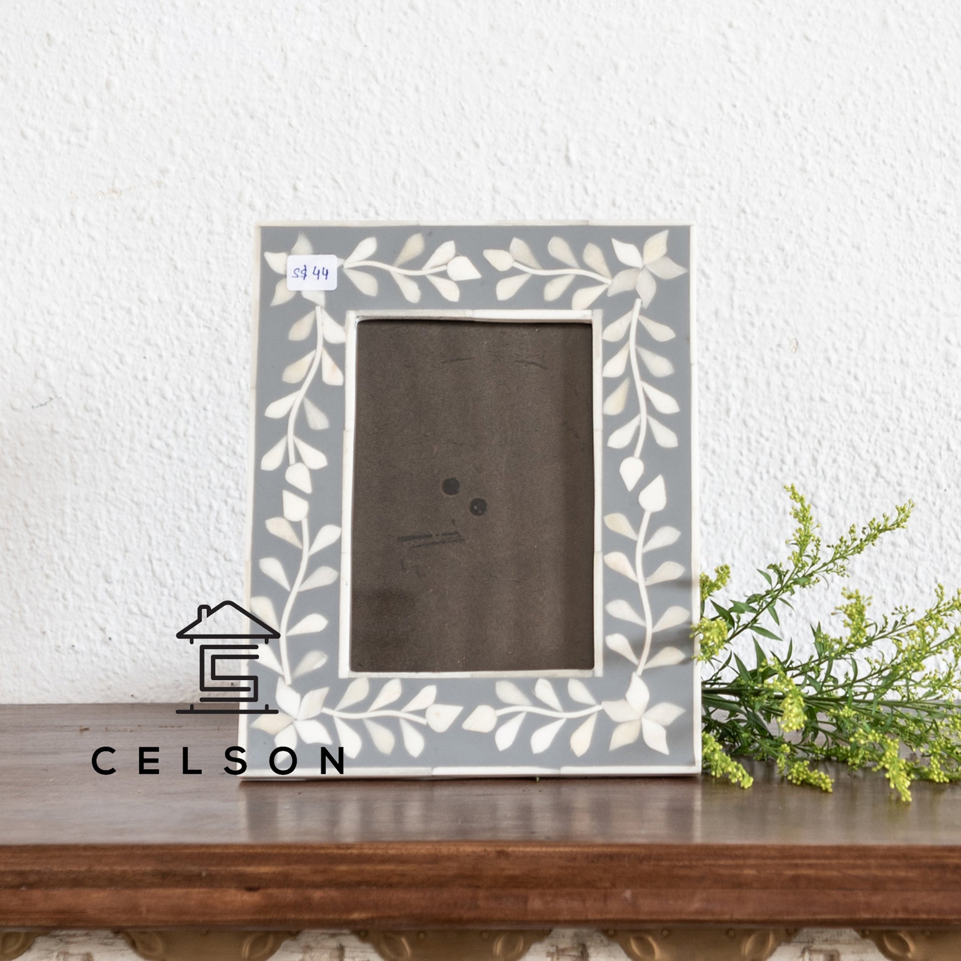 Penne Bone Inlay Photo Frame
