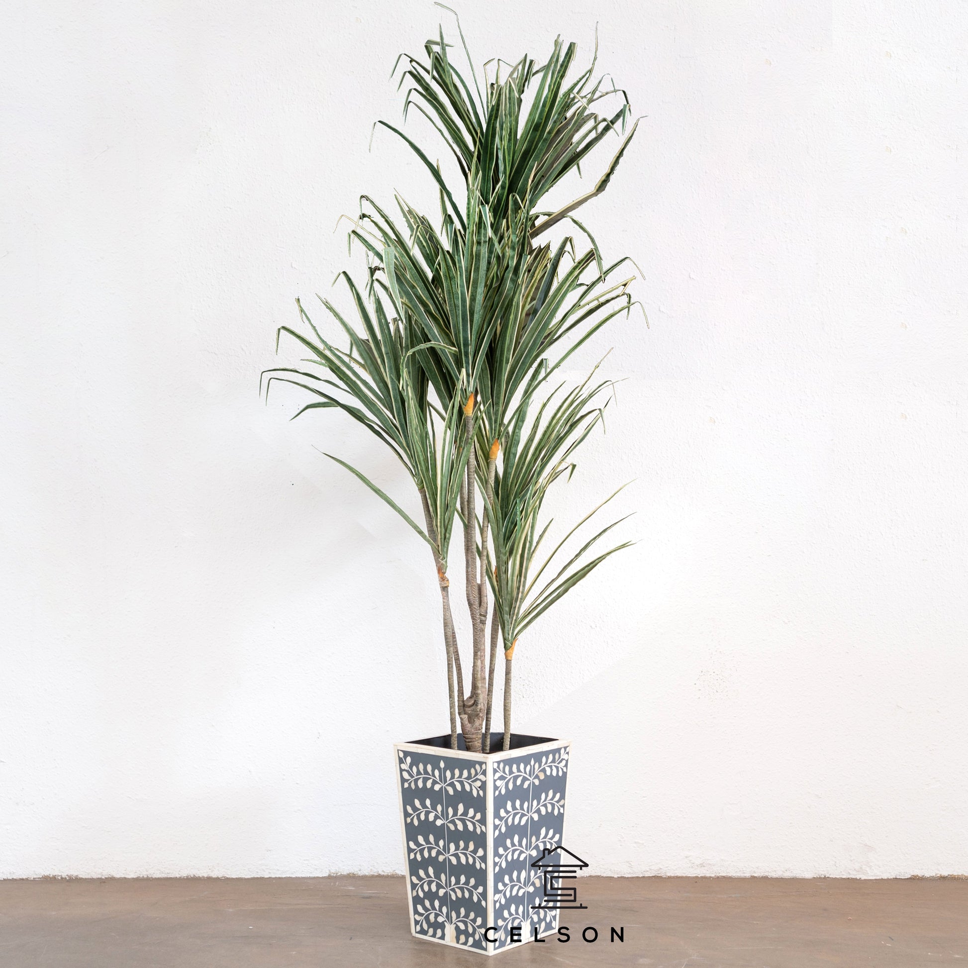 Ted_Bone Inlay Planter_Trash Can_Flower Vase_