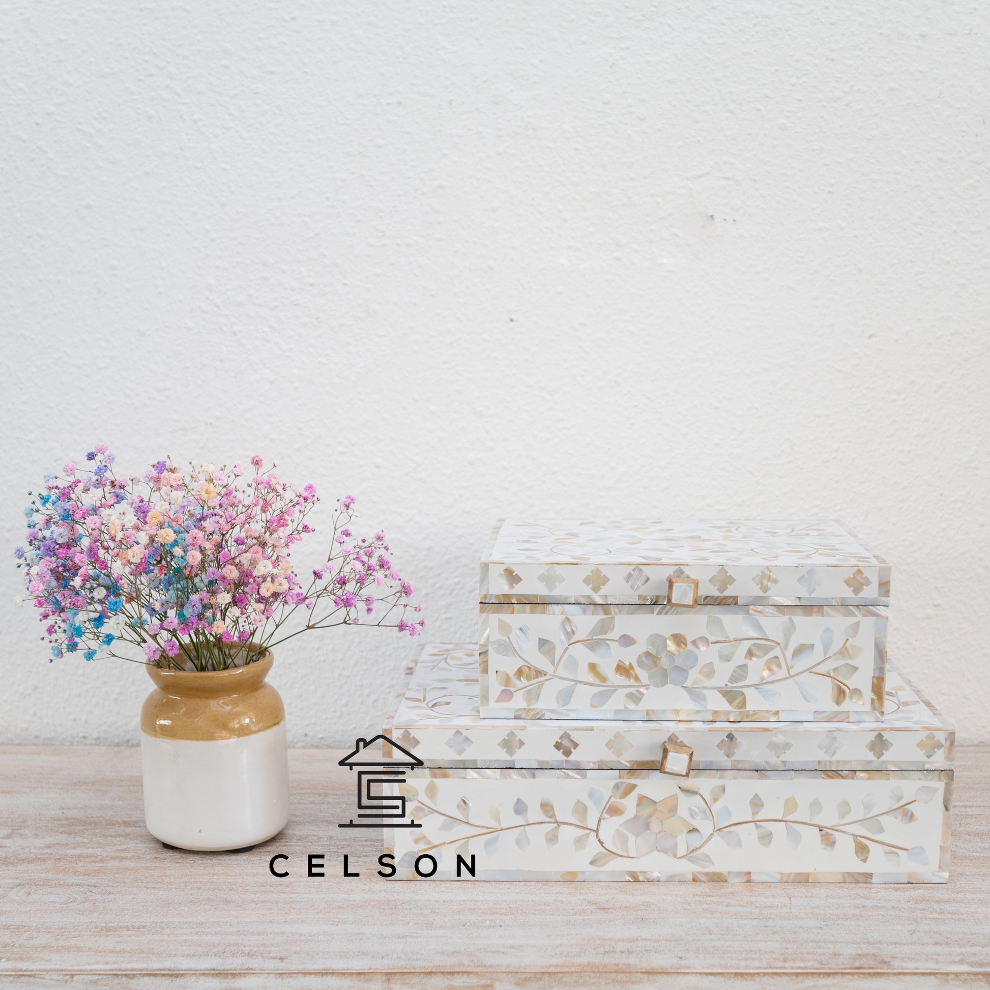 Jaren Mother of Pearl Inlay Box