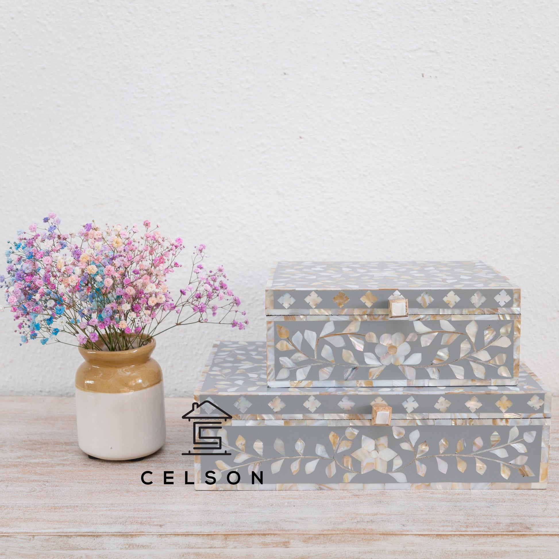 Jai Mother of Pearl Inlay Box