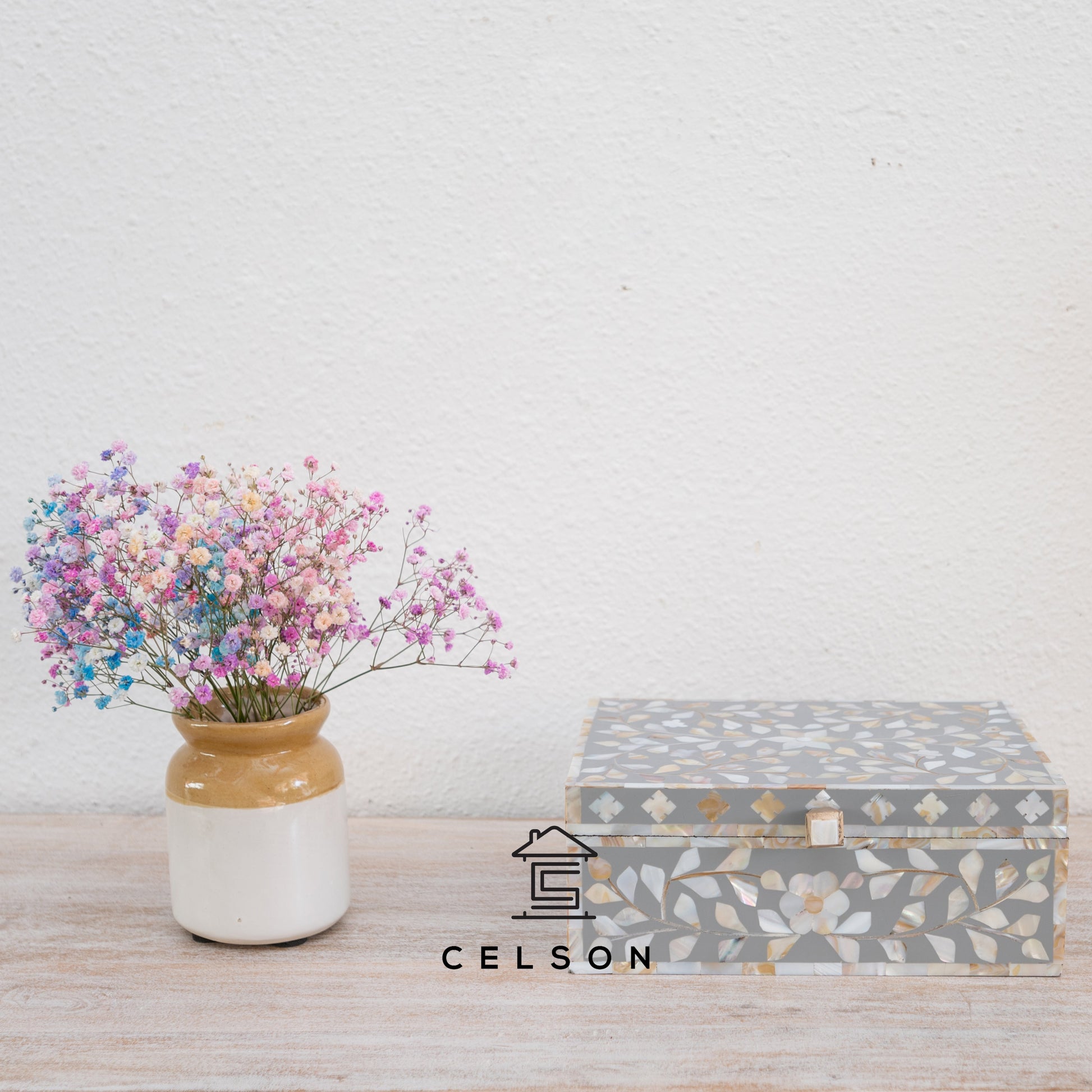 Jai Mother of Pearl Inlay Box