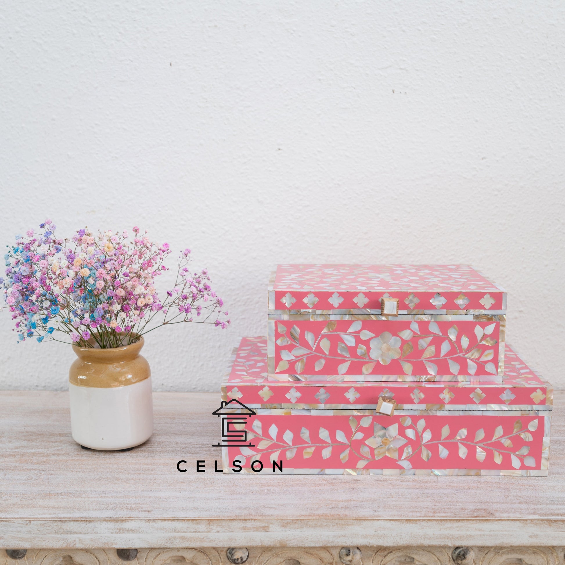 Lily Mother of Pearl Inlay Box