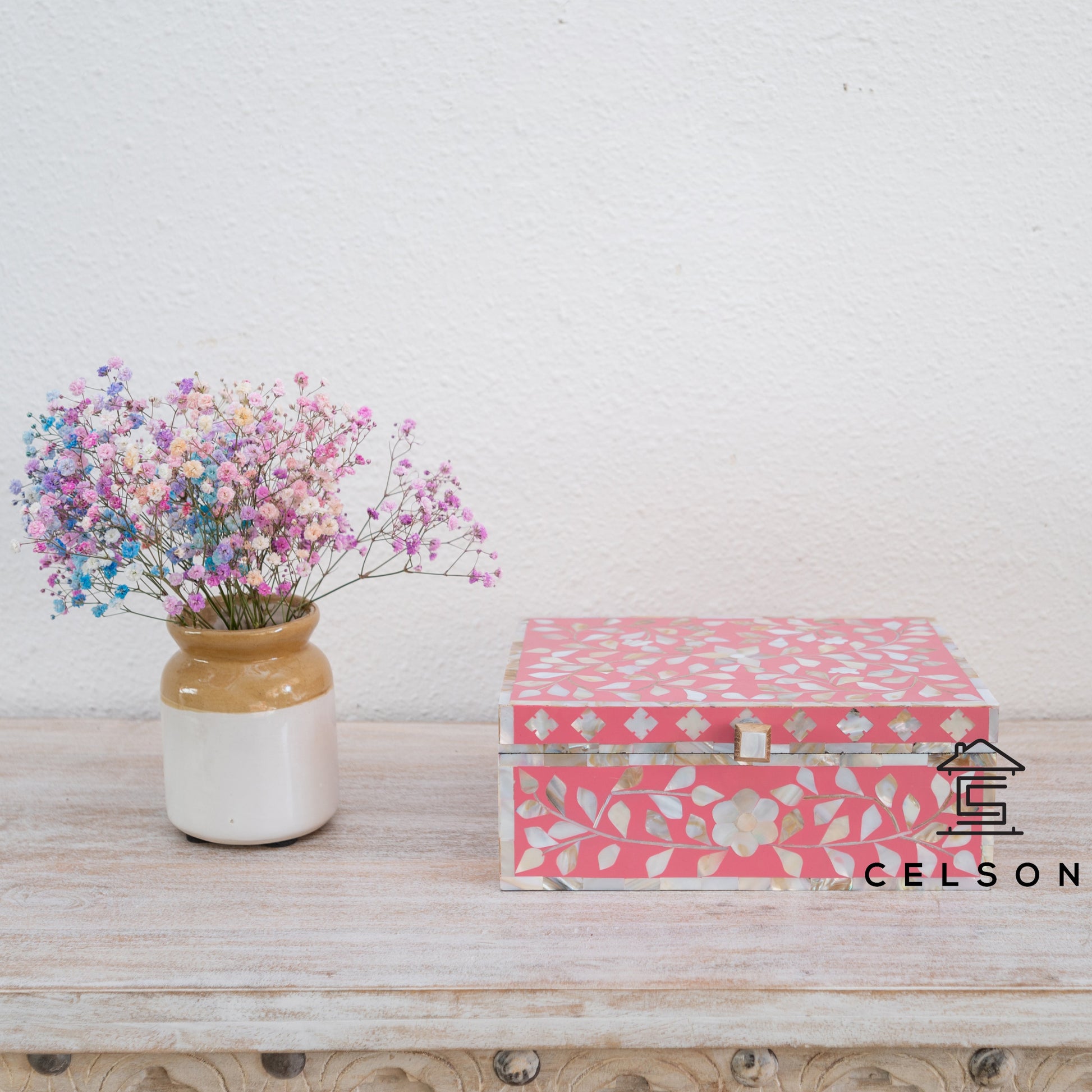 Lily Mother of Pearl Inlay Box