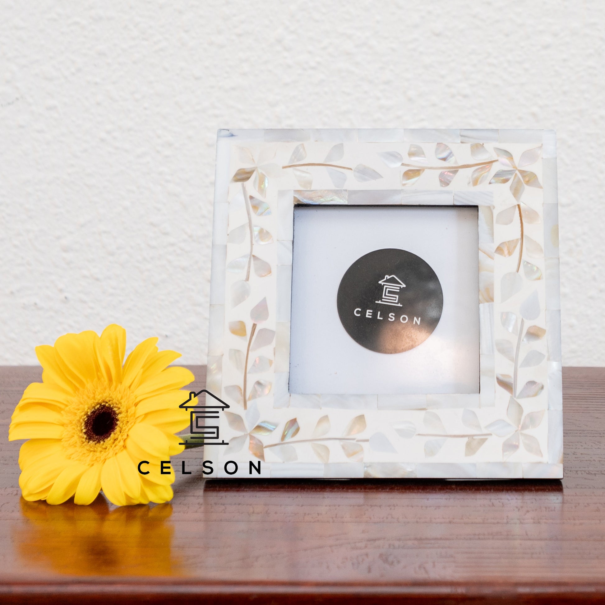 Leone Mother of Pearl Inlay Photo Frame