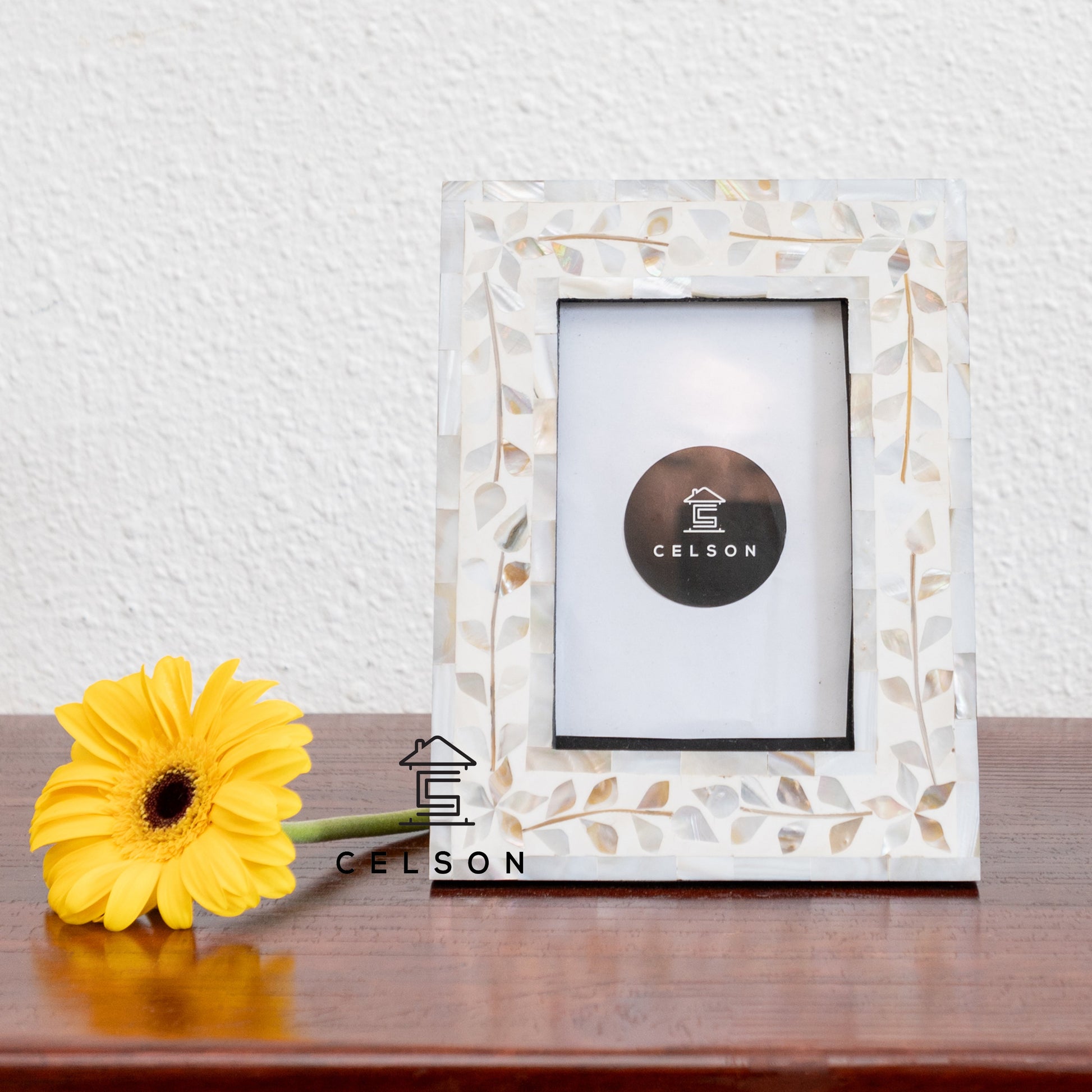 Leone Mother of Pearl Inlay Photo Frame