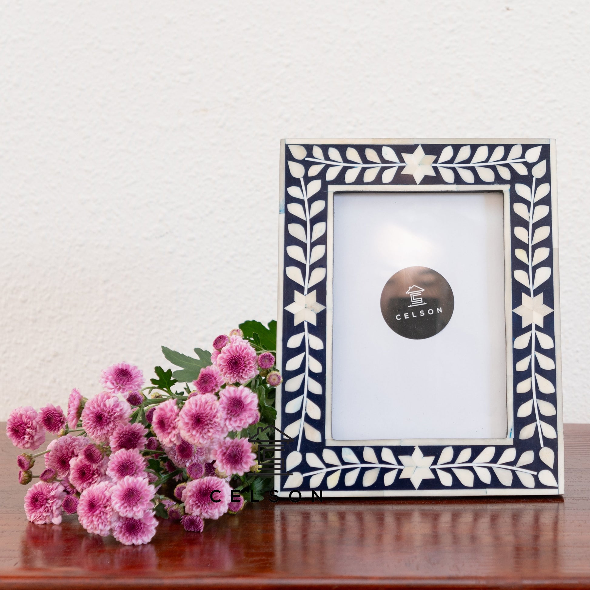Mella Bone Inlay Photo Frame