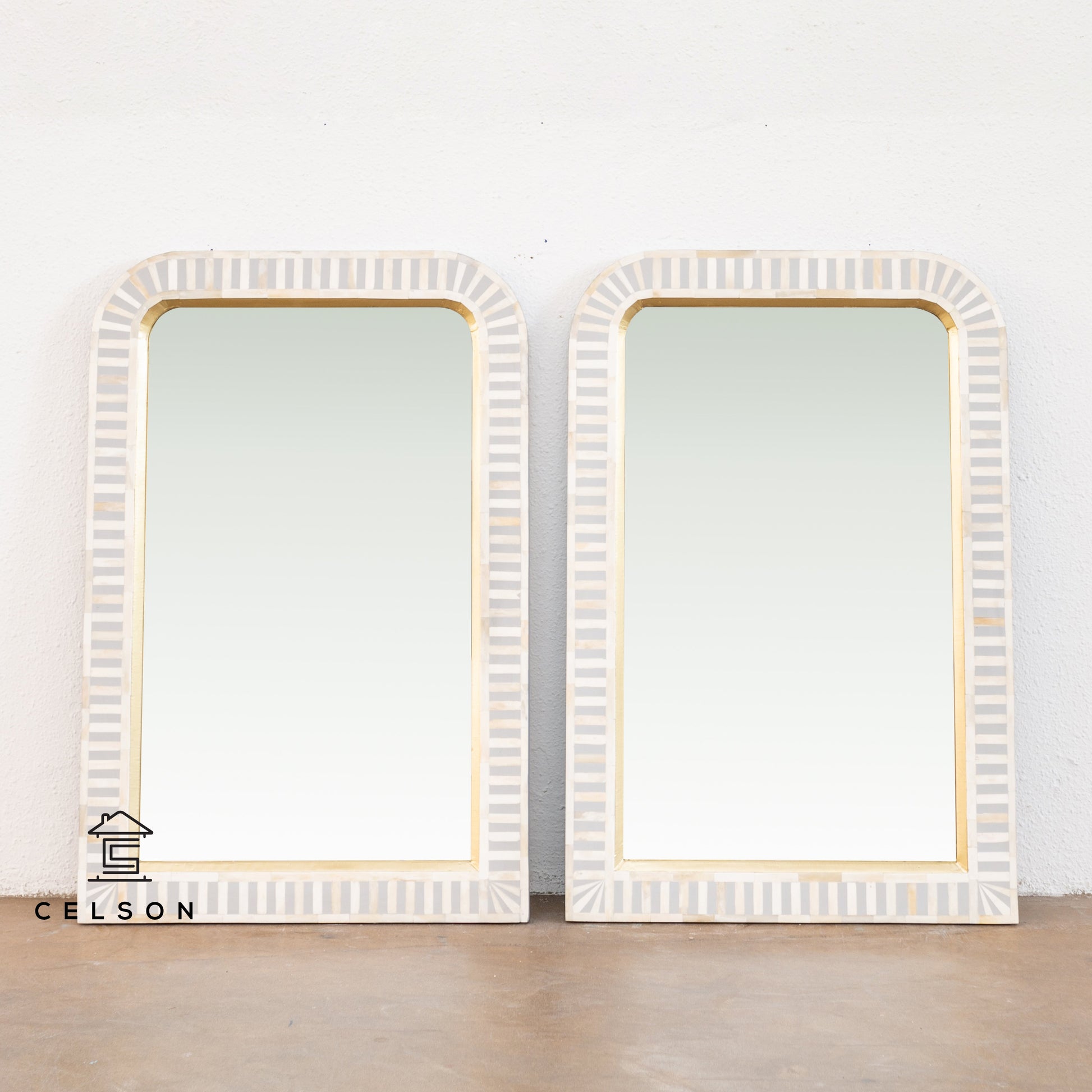 Lee Bone Inlay Mirror