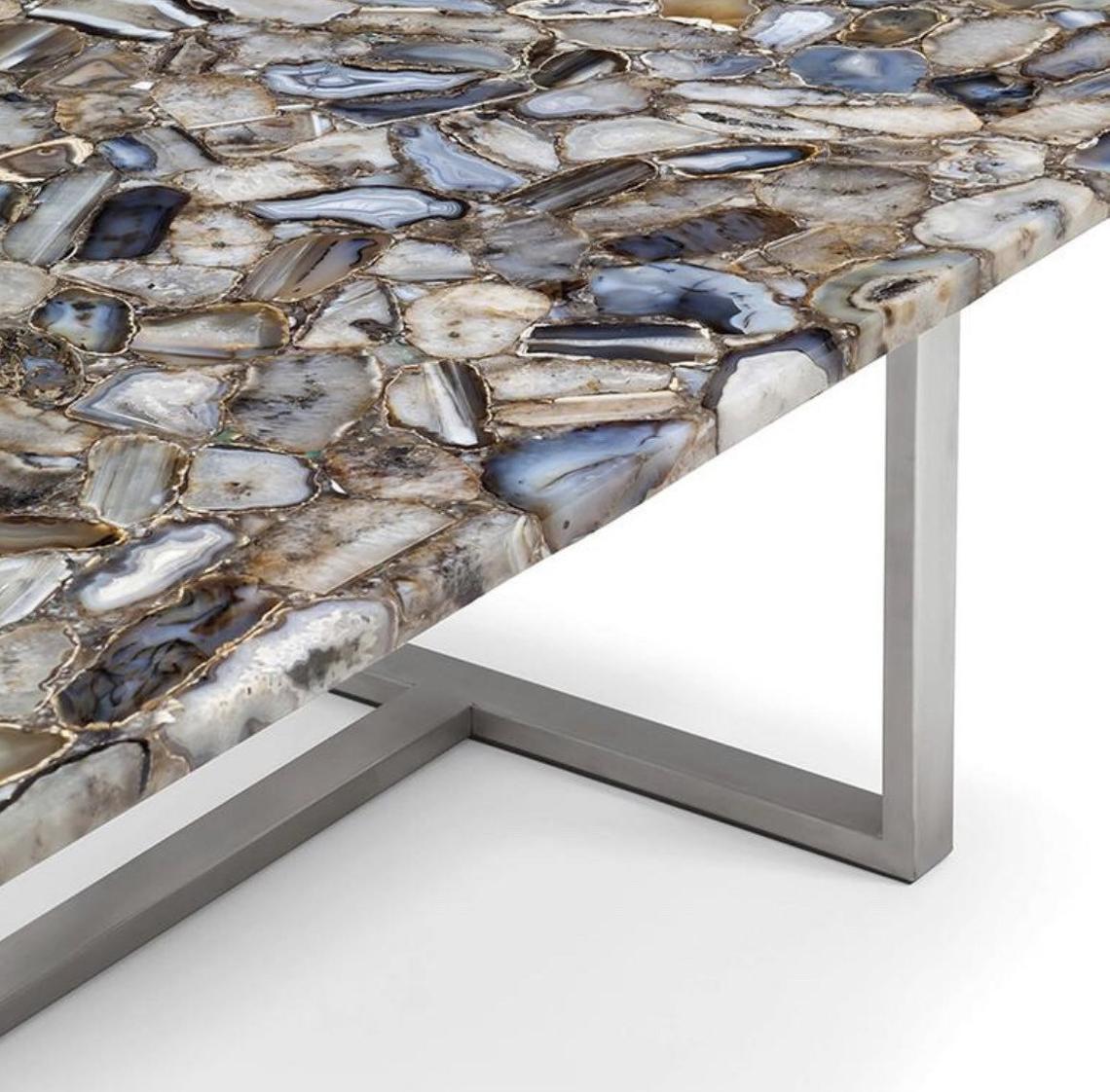 Taylor Agate Stone Dining Table