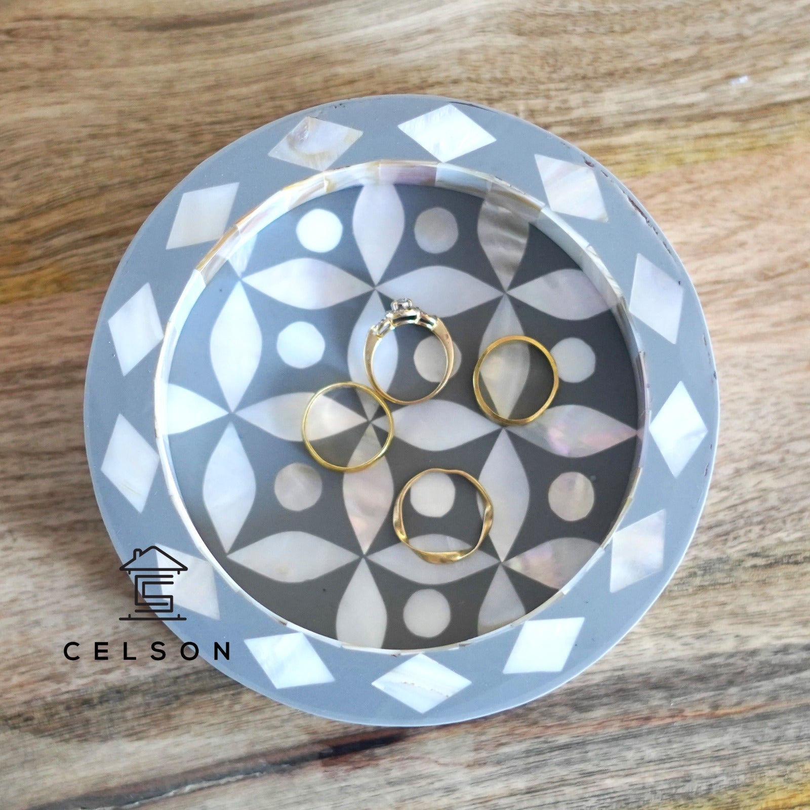 Simon Mother of Pearl Inlay Tray