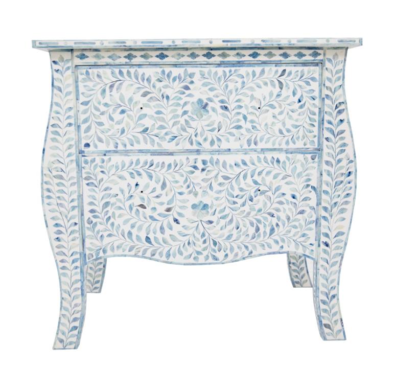 Joe Bone Inlay Chest of Drawer