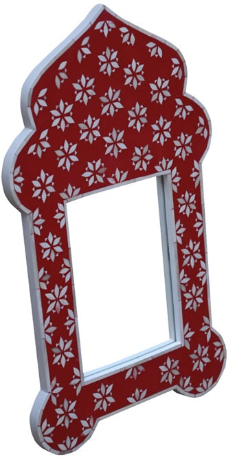 Hailey Bone Inlay Mirror