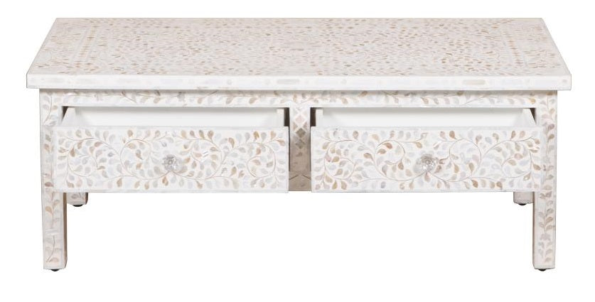 Harry Mother Of Pearl Inlay Coffee Table