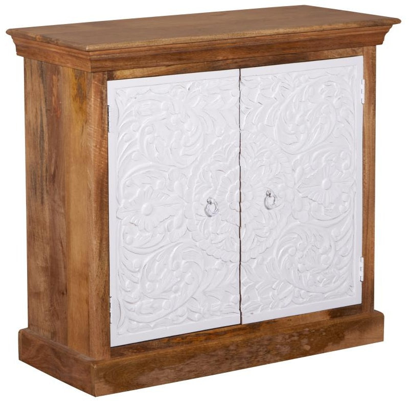 Dakota Carved Wooden Cabinet