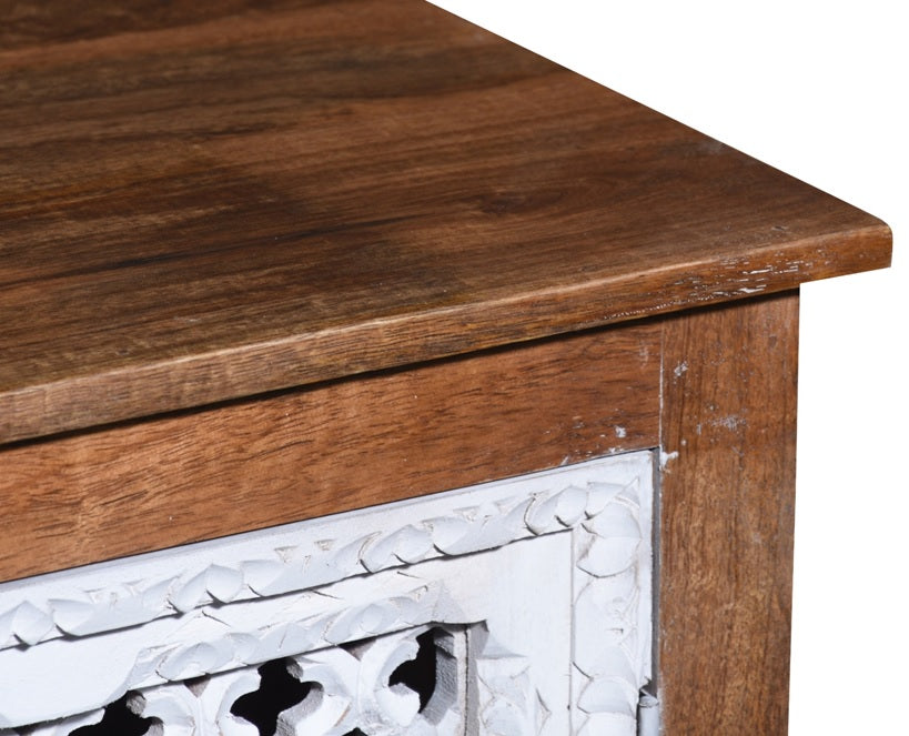 Sorin Carved Wooden Cabinet