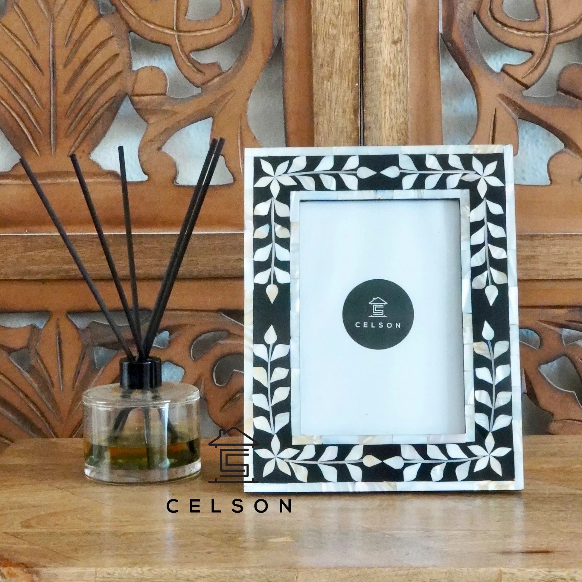 Ivan Mother of Pearl Inlay Photo Frame