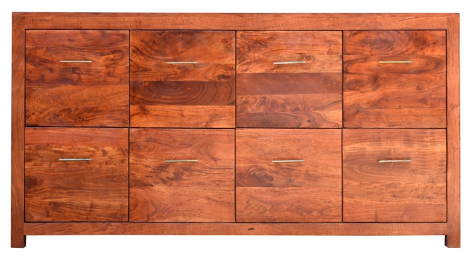 Adler Carved Wooden Dresser