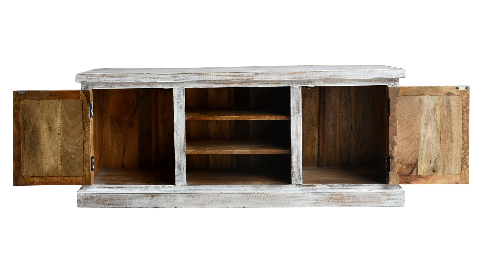 Wittrock Hand Carved Wooden TV Cabinet