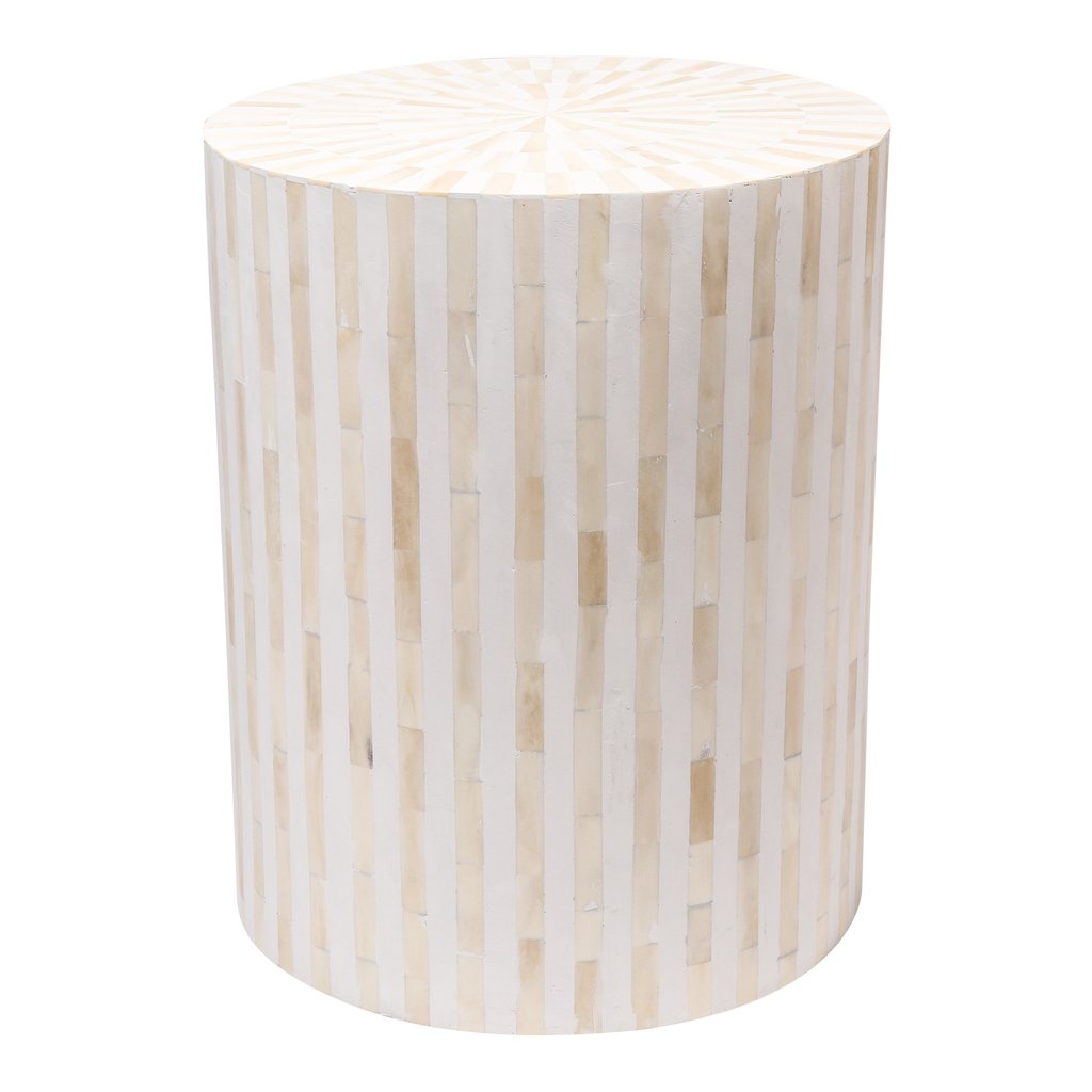 Lena Bone Inlay Stool