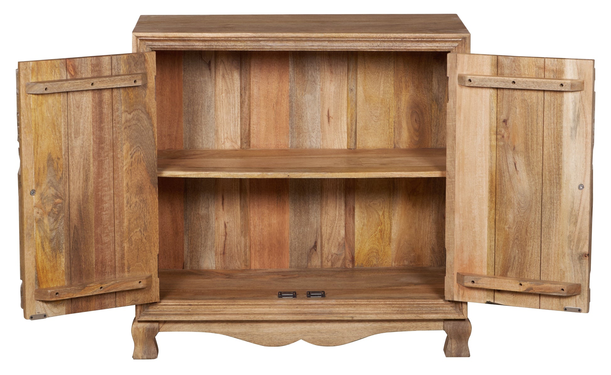 Phill Carved Wooden Chest