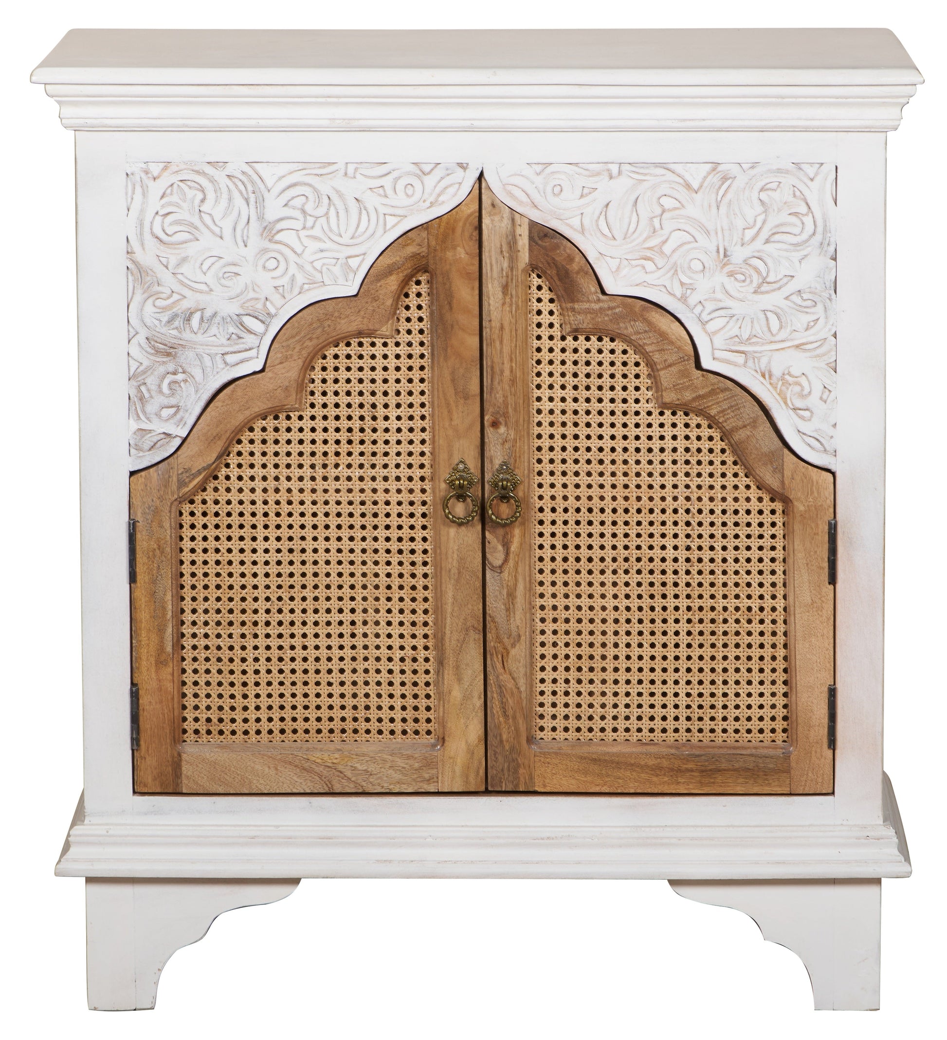 Isabelle Carved Wooden Cabinet