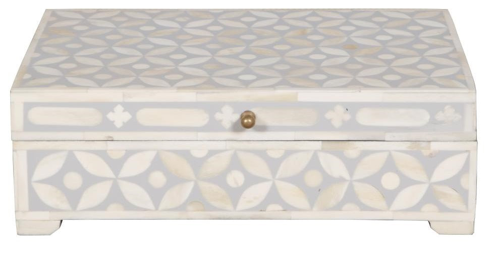 Kelly Bone Inlay Jewelry Box