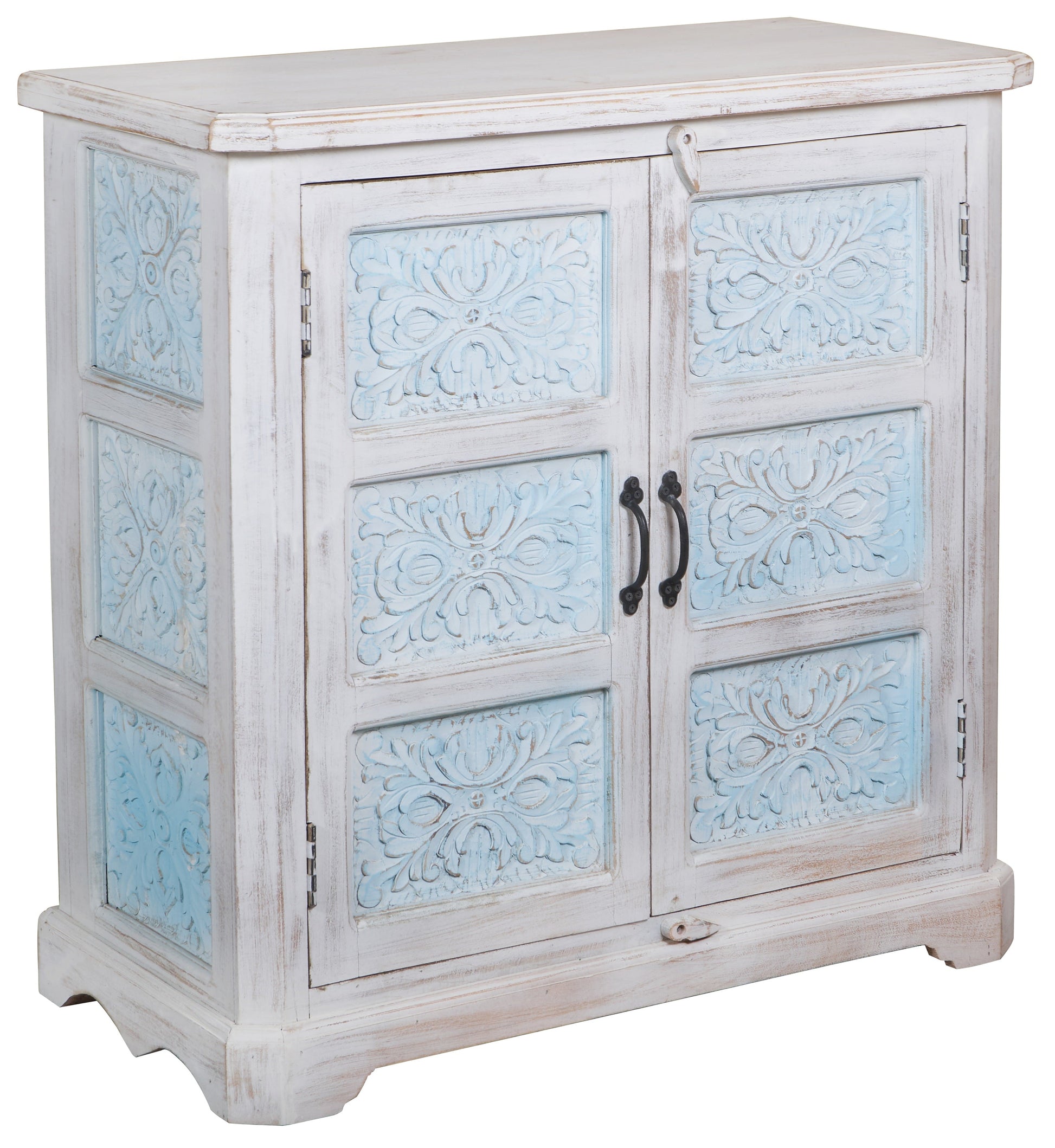 Naina Carved Wooden Cabinet