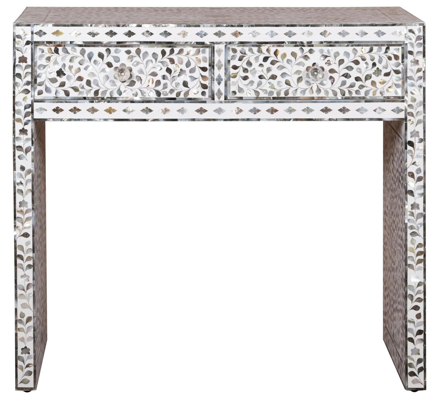Vesper Mother of Pearl Inlay Console Table