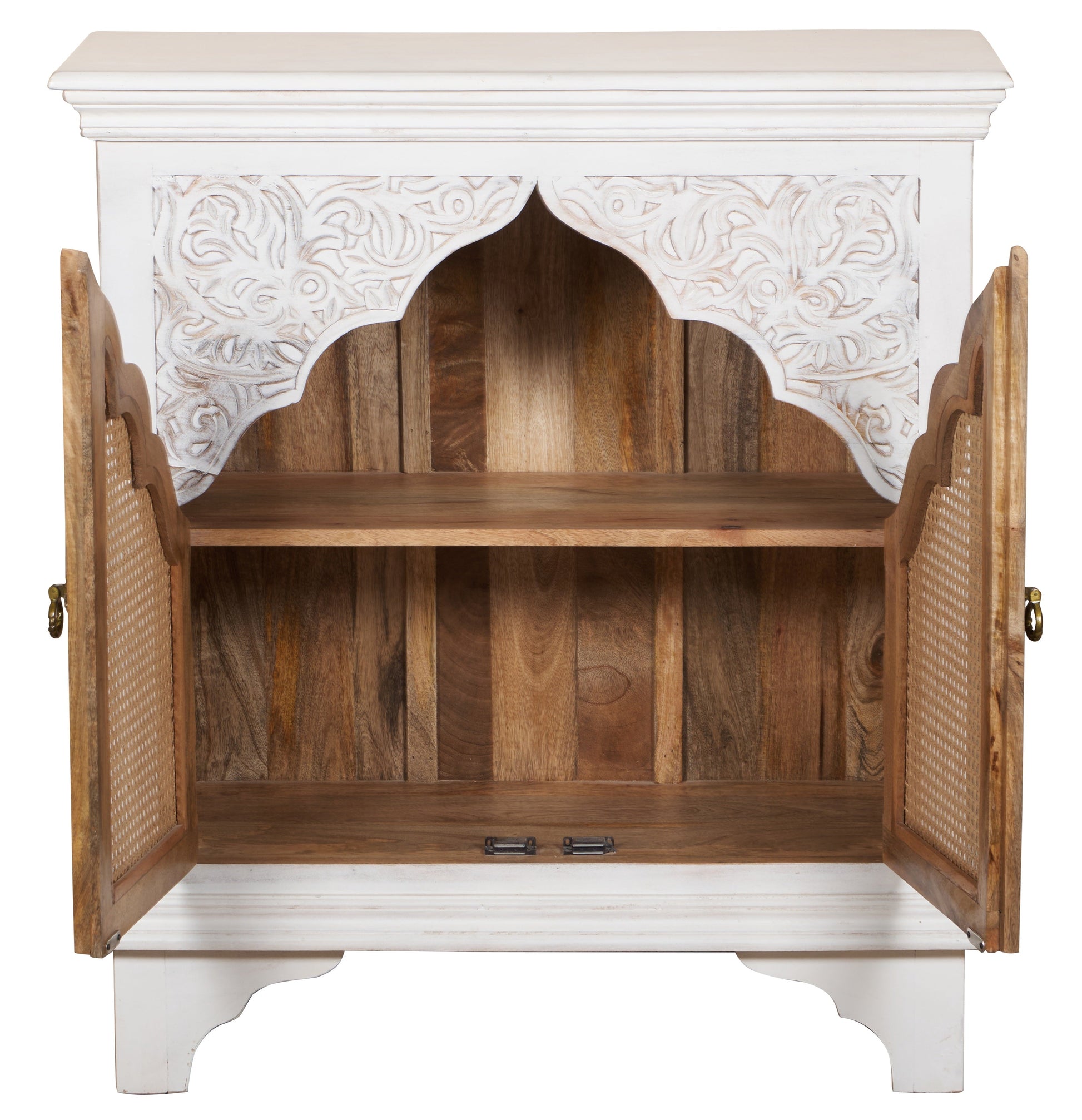 Isabelle Carved Wooden Cabinet