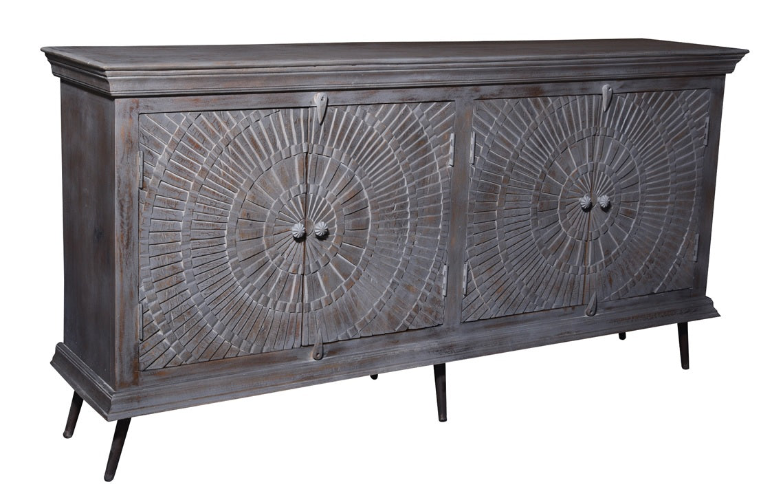 Mellissa Hand carved Wooden Buffet